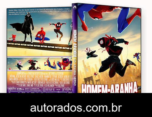 Homem-Aranha no Aranhaverso (2019) DVD-R OFICIAL –