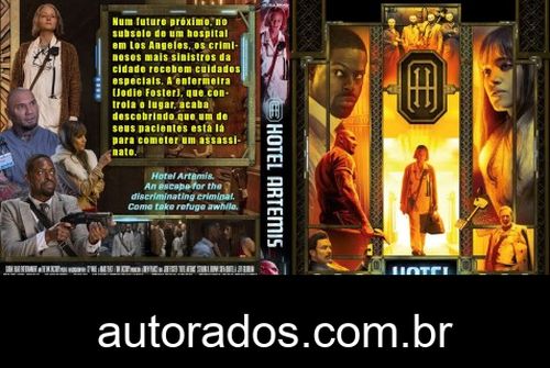 Hotel Artemis (2018) DVD-R AUTORADO –