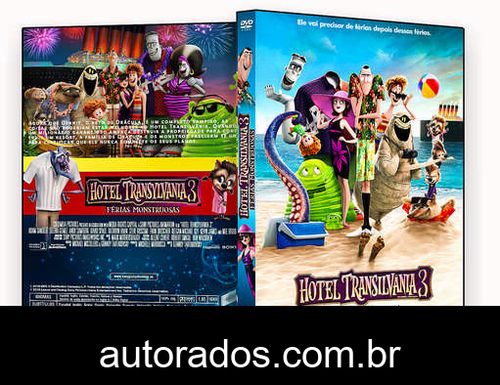 Hotel Transilvânia 3 – Férias Monstruosas (2018) DVD-R OFICIAL –