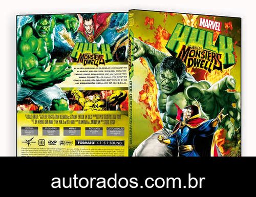 Hulk: Onde os ,monstros Habitam (2017) DVD-R AUTORADO –