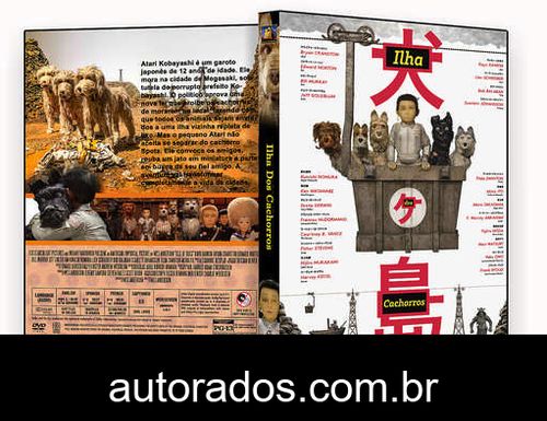 Ilha dos Cachorros (2018) DVD-R OFICIAL –