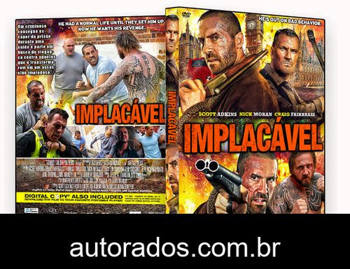 Implacável (2019) DVD-R OFICIAL –