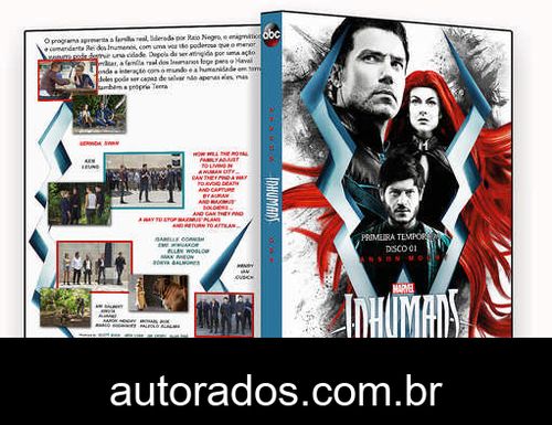 Inhumans – 1ª Temporada Completa (2017) DVD-R AUTORADO –