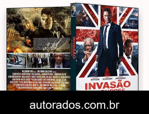 Invasão a Londres (2016) DVD-R OFICIAL –