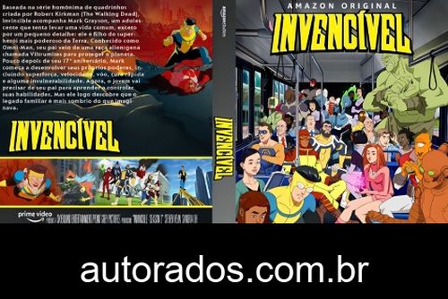 Invencível 2ª Temporada Completa (2023) DVD-R AUTORADO –