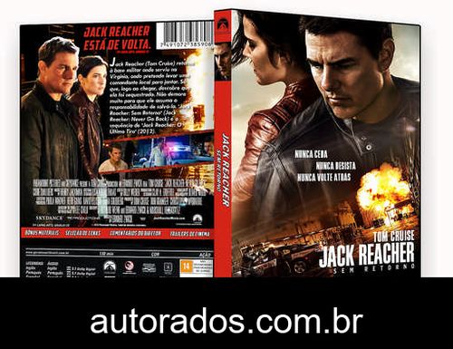 Jack Reacher Sem Retorno (2016) DVD-R OFICIAL –
