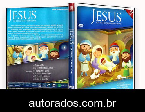 Jesus Um Reino Sem Fronteiras Vol. 01 (2018) DVD-R OFICIAL –