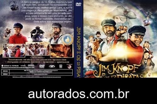 Jim Knopf e os 13 Piratas (2023) DVD-R AUTORADO –