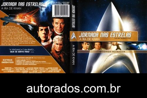 Jornada nas Estrelas II: A Ira de Khan (1982) DVD-R OFICIAL –