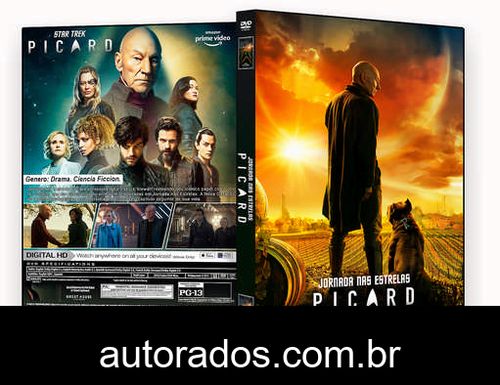 Jornada nas Estrelas: Picard 1ª Temporada Completa (2020) DVD-R AUTORADO –