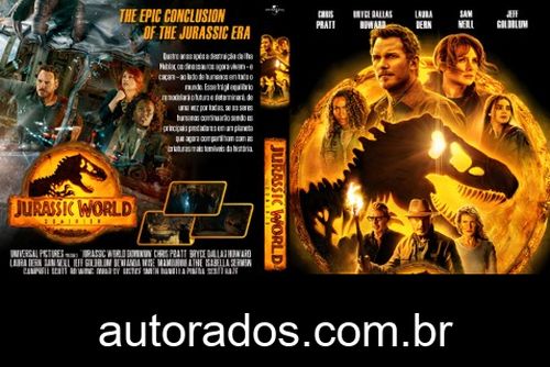 Jurassic World: Domínio (2022) DVD-R OFICIAL –