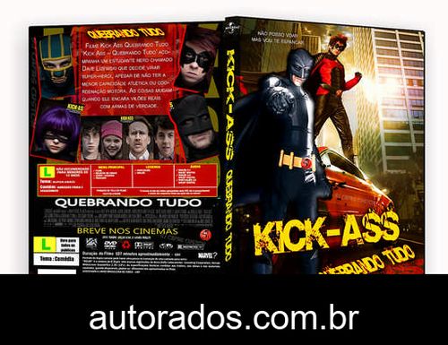 Kick-Ass: Quebrando Tudo (2010) DVD-R OFICIAL –