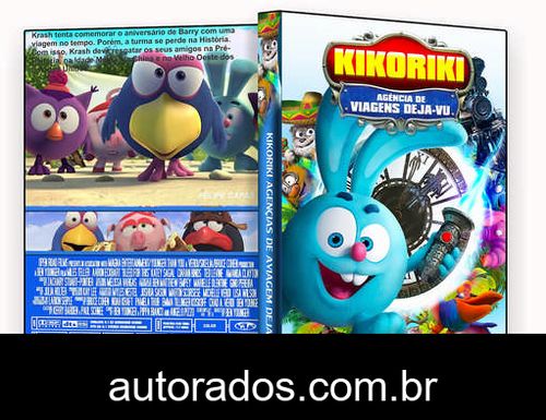 Kikoriki – Agência de Viagens Deja-Vu (2020) DVD-R AUTORADO –