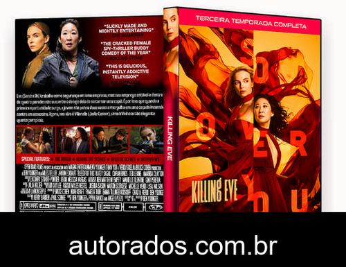 Killing Eve: Dupla Obsessão 3ª Temporada Completa (2020) DVD-R AUTORADO –