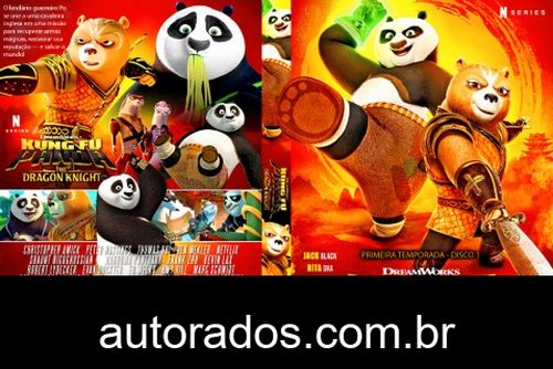 Kung Fu Panda: O Cavaleiro Dragão 1ª Temporada Completa (2022) DVD-R AUTORADO –