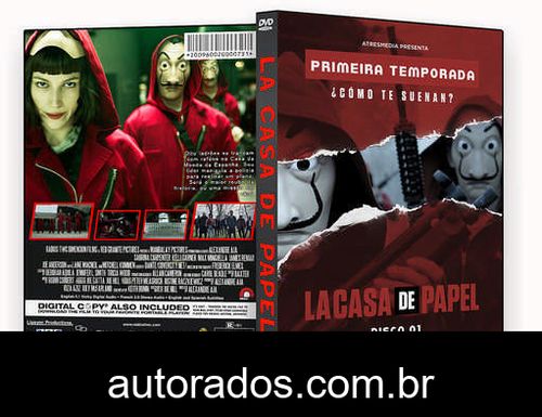 La Casa de Papel – 1ª Temporada Completa (2017) DVD-R AUTORADO –