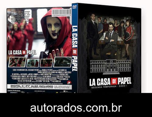 La Casa de Papel – 2ª Temporada Completa (2018) DVD-R AUTORADO –