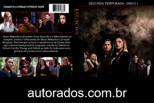 Legacies 2ª Temporada Completa (2020) DVD-R AUTORADO –