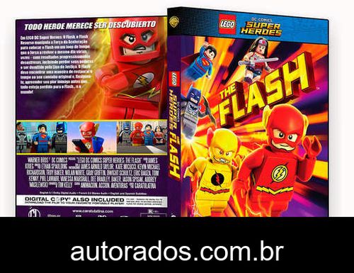Lego DC Comics Super Heroes: O Flash (2018) DVD-R OFICIAL –