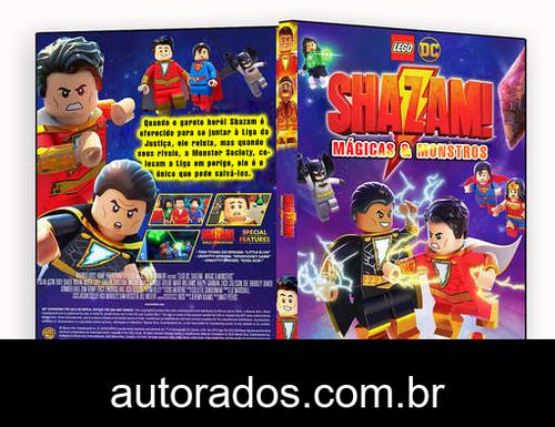 LEGO DC: Shazam – Mágica & Monstros (2020) DVD-R OFICIAL –