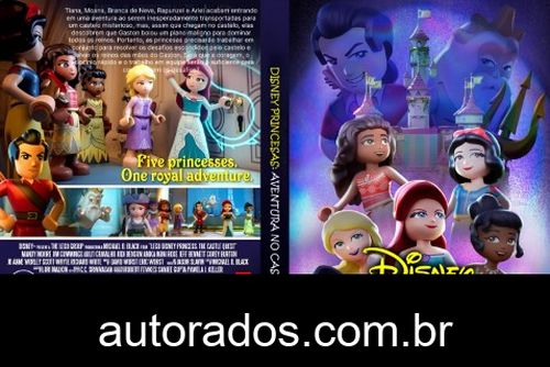 LEGO Disney Princesas: Aventura no Castelo (2023) DVD-R AUTORADO –