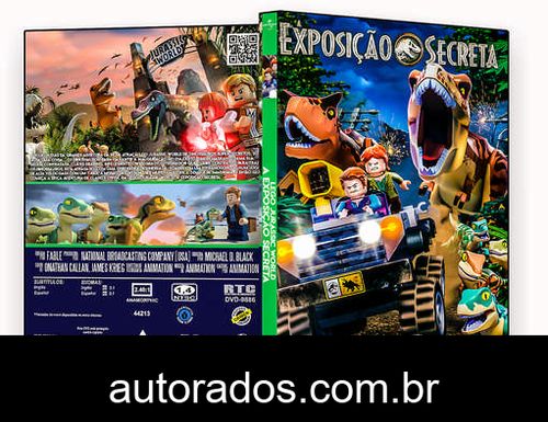 Lego Jurassic World A Exposição Secreta (2019) DVD-R AUTORADO –