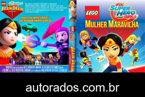 Lego Mulher Maravilha (2017) DVD-R OFICIAL –