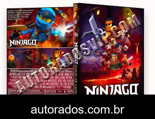 LEGO Ninjago – Ninja vs. Lava (2021) DVD-R AUTORADO –
