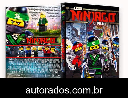 LEGO Ninjago O Filme (2018) DVD-R OFICIAL –