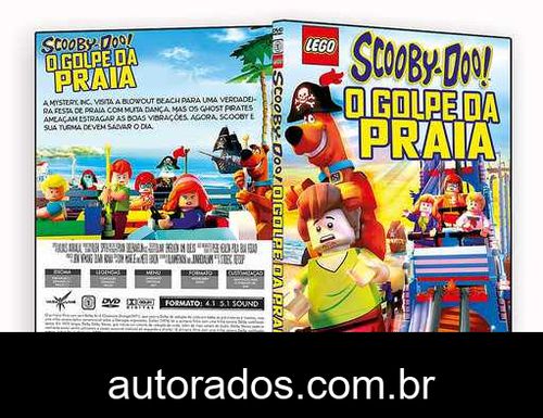 Lego Scooby-Doo! O Golpe Da Praia (2017) DVD-R OFICIAL –