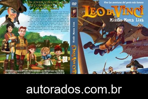 Leo Da Vinci: Missão Mona Lisa (2018) DVD-R AUTORADO –
