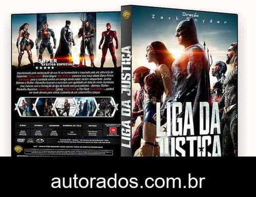 Liga da Justiça (2018) DVD-R OFICIAL –