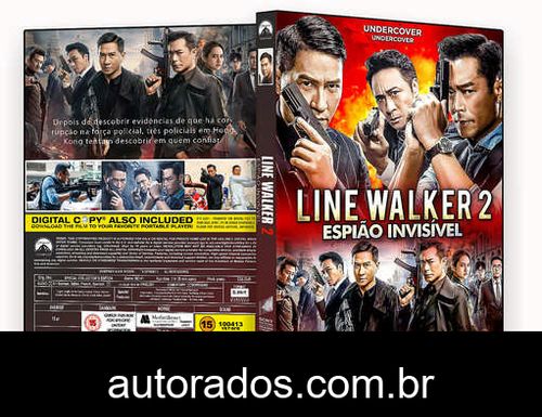 Line Walker 2: Espião Invisível (2020) DVD-R AUTORADO –