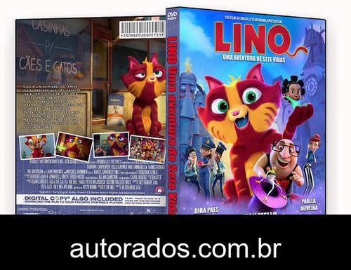Lino Uma Aventura de Sete Vidas (2018) DVD-R OFICIAL –