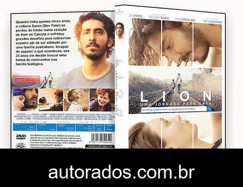 Lion: Uma Jornada Para Casa (2017) DVD-R AUTORADO –