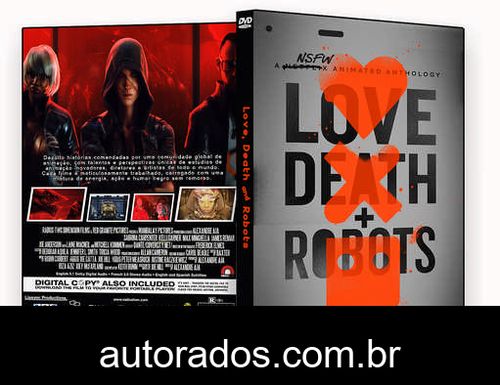 Love, Death & Robots 1ª Temporada Completa (2019) DVD-R AUTORADO –
