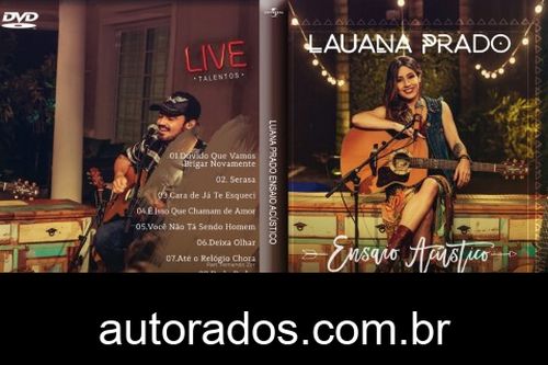 Luana Prado Ensaio Acústico (2017) DVD-R OFICIAL –
