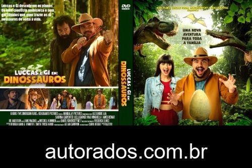 Luccas e Gi em: Dinossauros (2024) DVD-R AUTORADO –