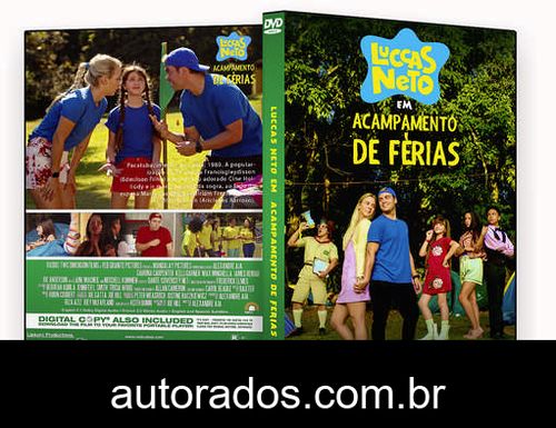 Luccas Neto em: Acampamento de Férias (2019) DVD-R AUTORADO –