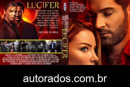 Lucifer 5ª Temporada Completa Parte 1 e 2 (2020-2021) DVD-R AUTORADO –