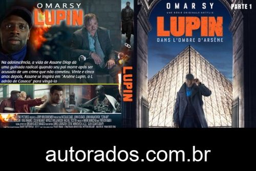 Lupin 1ª Temporada Completa Parte 1 e 2 (2021) DVD-R AUTORADO –