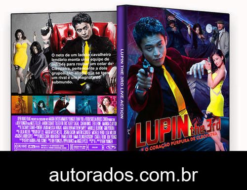 Lupin III: E o Coração Púrpura de Cleópatra (2020) DVD-R AUTORADO –