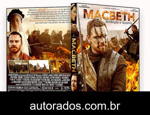 Macbeth – Ambição e Guerra (2016) DVD-R OFICIAL –