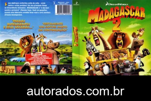 Madagascar 2: A Grande Escapada (2008) DVD-R OFICIAL –