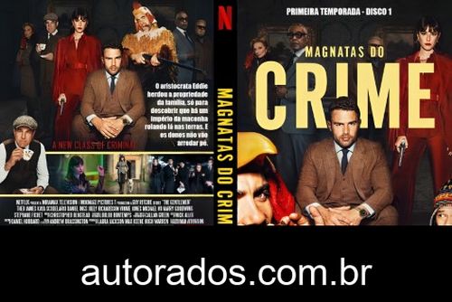 Magnatas do Crime 1ª Temporada Completa (2024) DVD-R AUTORADO –