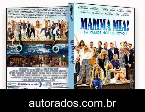 Mamma Mia! Lá Vamos Nós de Novo (2018) DVD-R OFICIAL –
