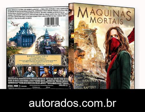 Máquinas Mortais (2019) DVD-R OFICIAL –