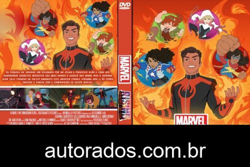 Marvel Rising Brincando com Fogo (2022) DVD-R AUTORADO –