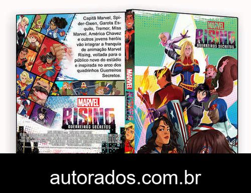 Marvel Rising Guerreiros Secretos (2018) DVD-R AUTORADO –