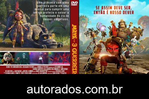 Maya e os 3 Guerreiros 1ª temporada Completa (2021) DVD-R AUTORADO –